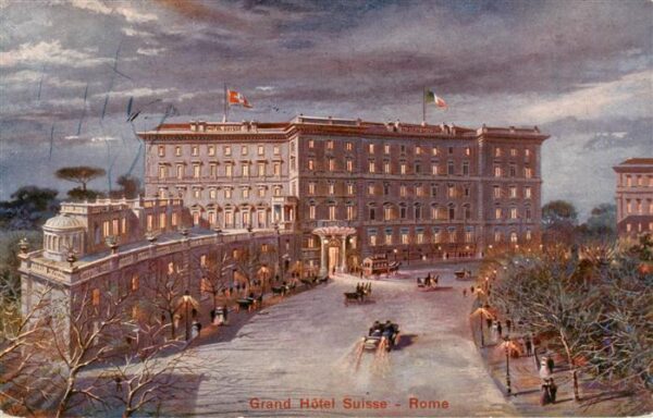 Rome  Roma Rom IT Grand Hotel Suisse