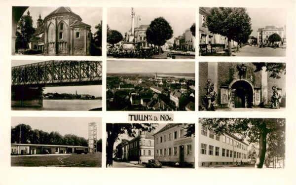 Tulln Donau Niederoesterreich AT Orts und Teilansichten