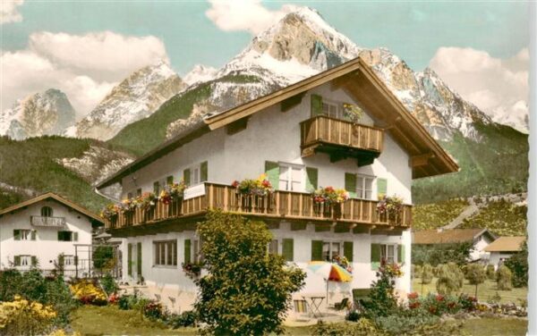 Mittenwald Bayern Fremdenheim Sonnenhaeusl