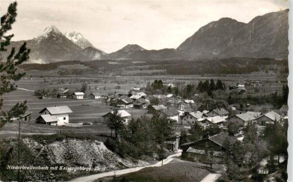 Niederbreitenbach Langkampfen Tirol AT mit Kaisergebirge