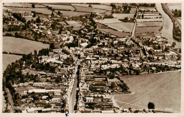 Monmouth  UK Fliegeraufnahme