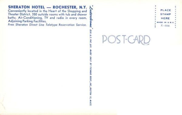 Rochester New York USA Sheraton Hotel – Bild 2
