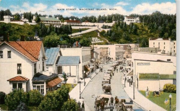 Mackinac Island Michigan USA Main Street