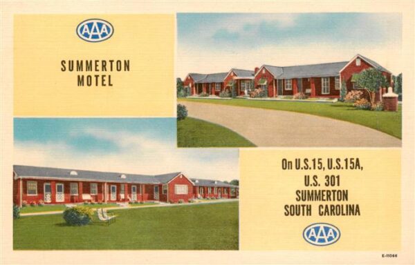 Summerton South Carolina USA Summerton Motel