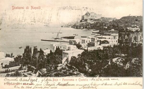 Baja Baiae Napoli Neapel Naples IT Panorama e Castello
