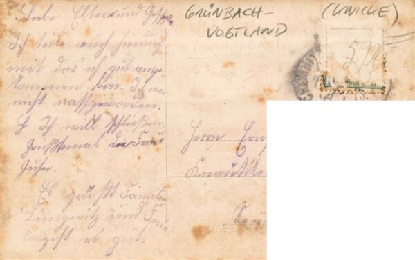 Gruenbach  Vogtland Ortspartie – Bild 2