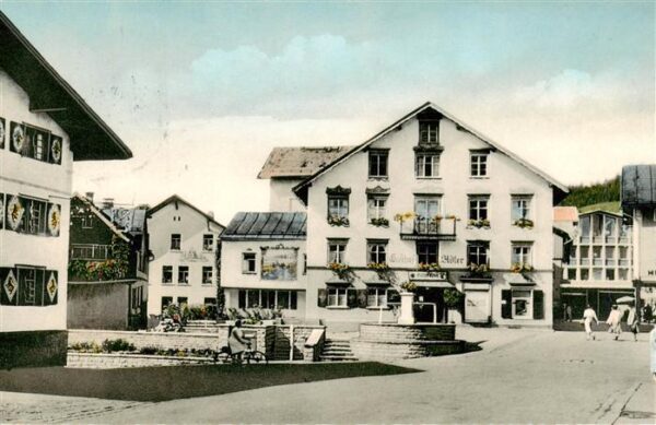Oberstaufen Am Marktbrunnen