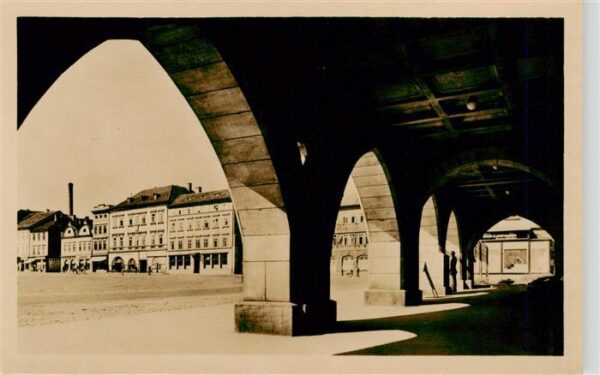 Litomerice Leitmeritz CZ Marktplatz Arkaden