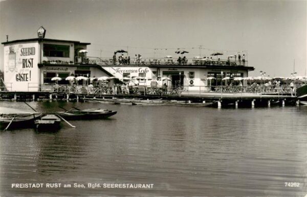 Rust Neusiedlersee Burgenland AT Seerestaurant