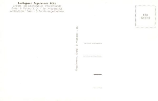 Endel Vechta Engelmanns Baeke ueber Vechta Land – Bild 2