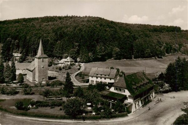 Marxzell BW Marxzeller Muehle Fliegeraufnahme