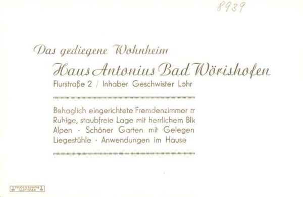 Bad Woerishofen Wohnheim Zimmer Woerishofener Kurleben Gartenecke mit Fruehstuec – Bild 2
