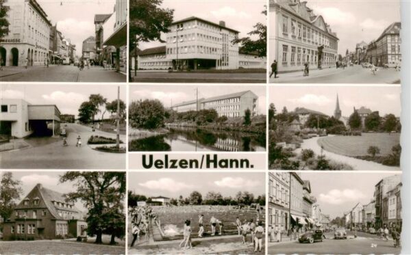 Uelzen Lueneburger Heide Hannover Orts und Teilansichten Schwimmbad