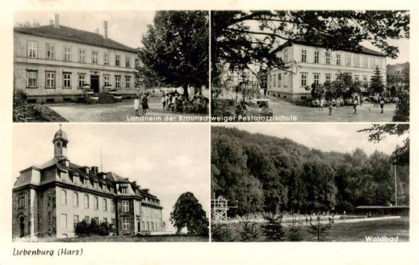 Liebenburg Niedersachsen Landheim der Braunschweiger Pestalozzischule Schloss Wa