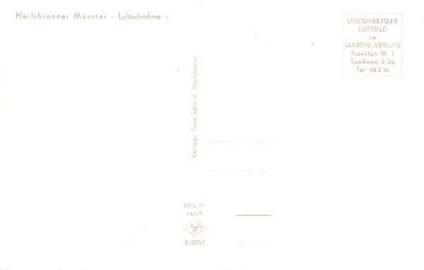 Heilsbronn Fliegeraufnahme mit Muenster – Bild 2
