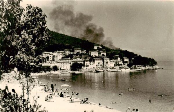 Moscenicka Draga Croatia Strandpartie