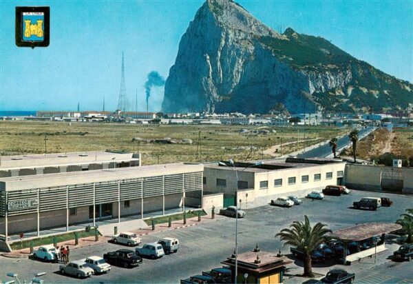 La Linea Cadiz Andalucia ES Vista del Penon de Gibraltar