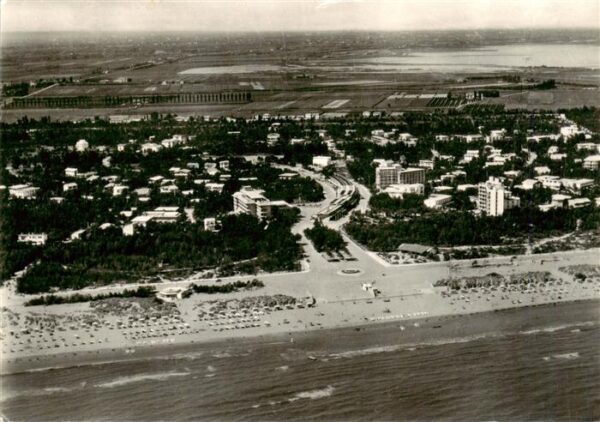Lignano Pineta IT Fliegeraufnahme