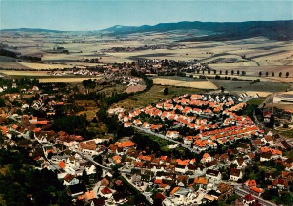 Eschershausen Holzminden Fliegeraufnahme Wilhelm Raabe Stadt