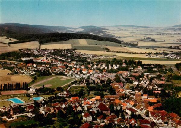Eschershausen Holzminden Fliegeraufnahme Wilhelm Raabe Stadt