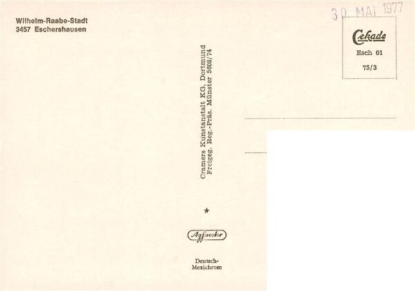 Eschershausen Holzminden Fliegeraufnahme Wilhelm Raabe Stadt – Bild 2