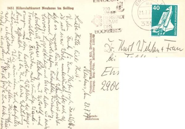 Neuhaus Solling Fliegeraufnahme – Bild 2