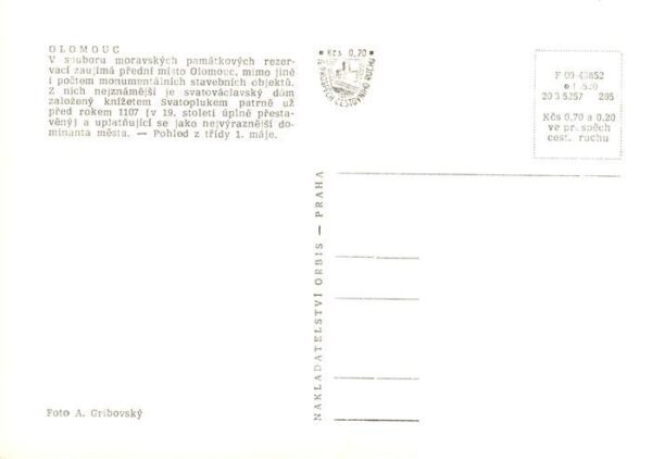 Olomouc Olmuetz CZ Ortspartie – Bild 2