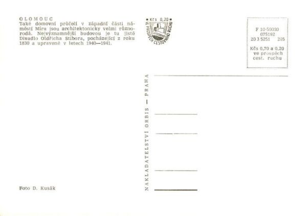 Olomouc Olmuetz CZ Divadlo Oldricha Stibora – Bild 2