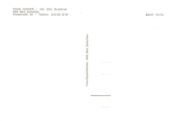 Bad Salzuflen Haus Junker – Bild 2