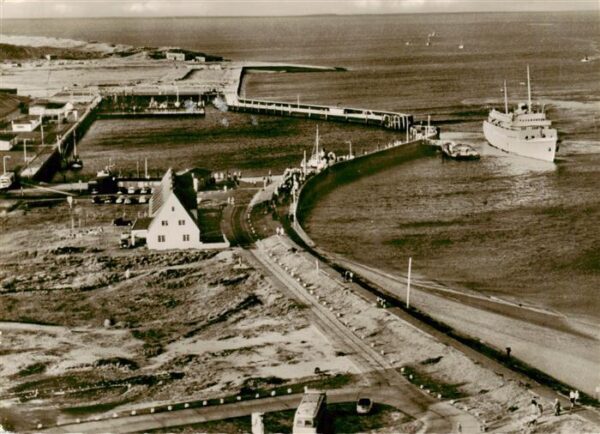 Hoernum Sylt Hafen Fliegeraufnahme