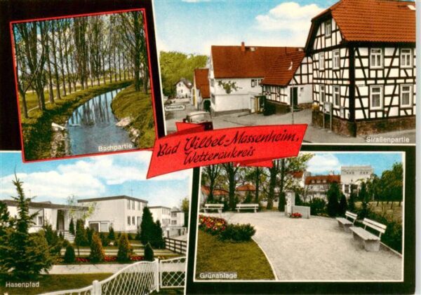 Massenheim Bad Vilbel Bachpartie Strassenpartie Hasenpfad Gruenanlage