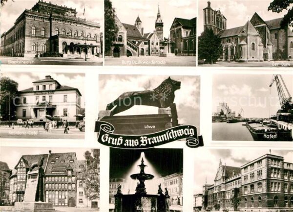 Braunschweig Staatstheater Residenzcafe Burgplatz Bu