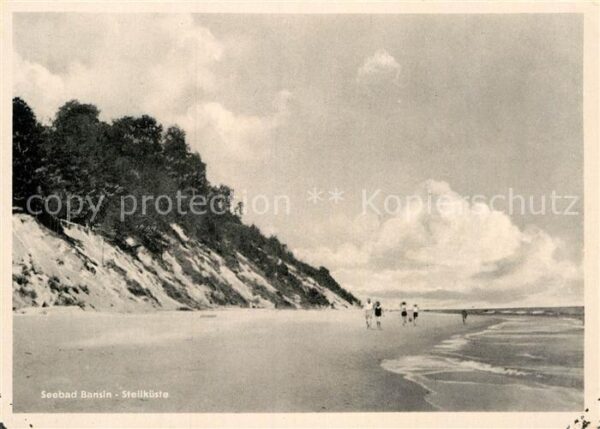 Bansin Ostseebad Strand Steilküste