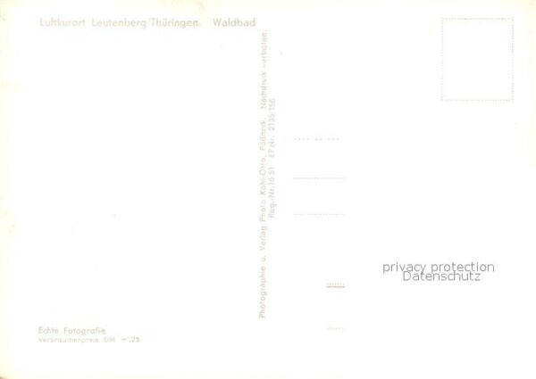 Leutenberg Thueringen Waldbad Luftkurort Landschaftspanorama – Bild 2
