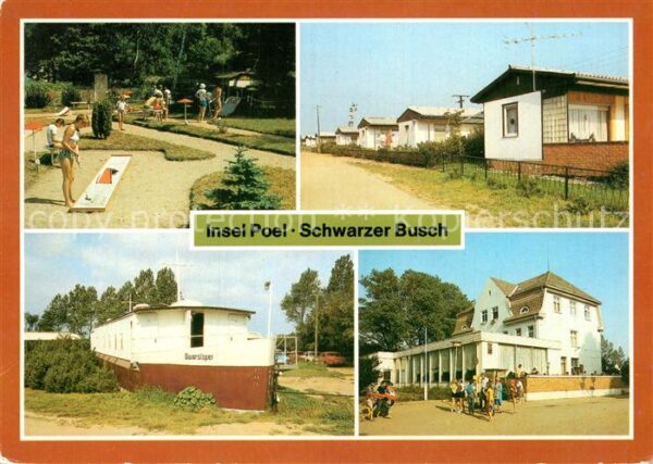 Insel Poel Schwarzer Busch Minigolf Bungalows Dwar