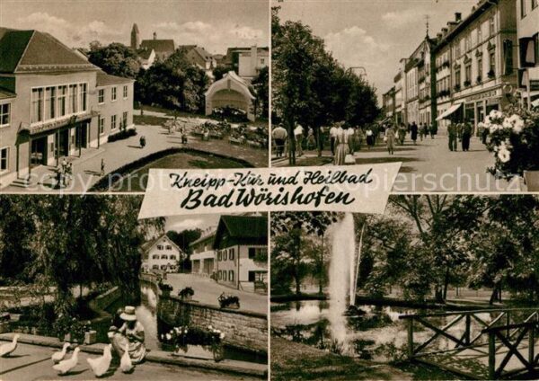 Bad Woerishofen Kneipp und Kur Heilbad Fontäne Strassen