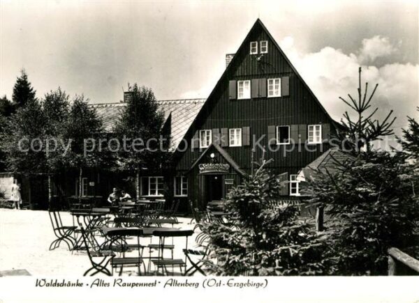 Altenberg Erzgebirge Waldschänke Altes Raupennest