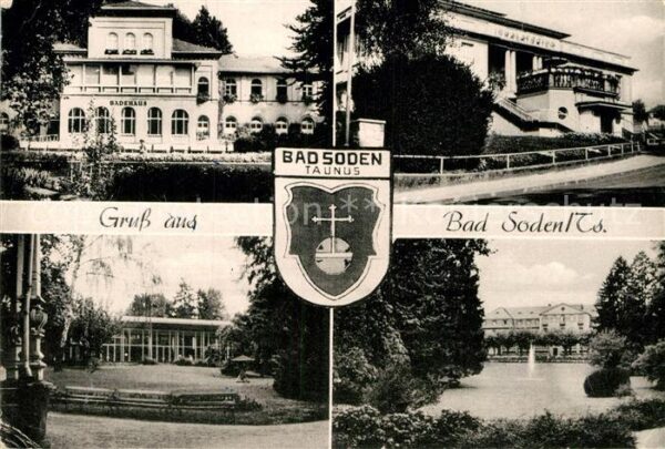 Bad Soden Taunus Bäderhaus Inhalatorium Wandelhalle Ther
