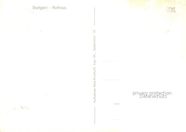 Stuttgart Rathaus – Bild 2