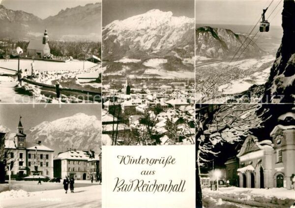 Bad Reichenhall Nonner Kircherl Marktplatz Panorama Pre