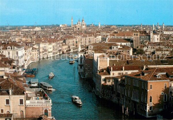 Venedig Venezia Fliegeraufnahme Canal Grande