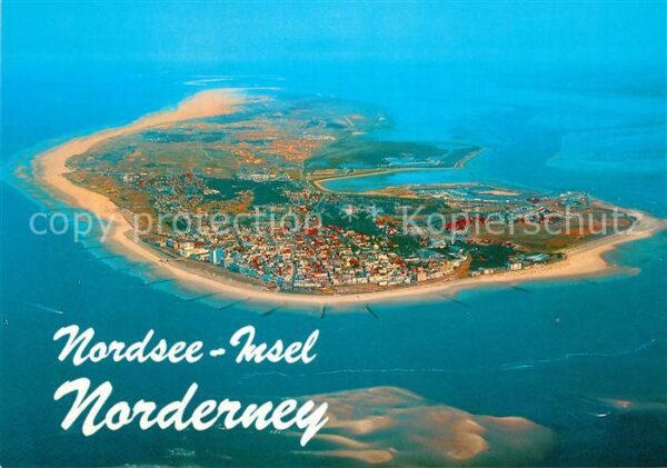 Norderney Nordseebad Fliegeraufnahme