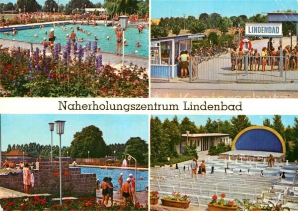 Pasewalk Mecklenburg Vorpommern Naherholungszentrum Lindenbad Konzertpl
