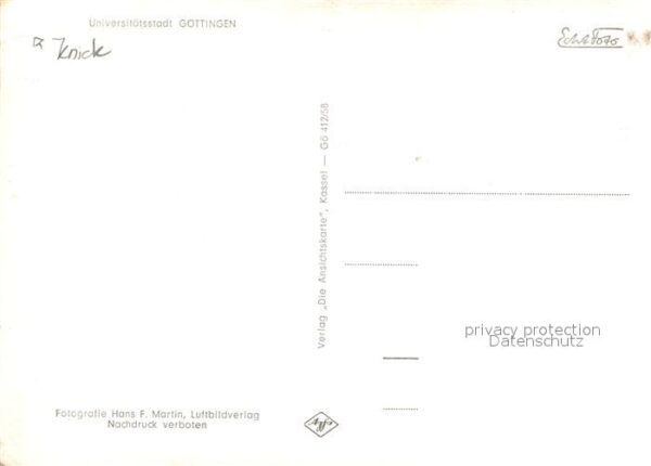 Goettingen Niedersachsen Fliegeraufnahme – Bild 2