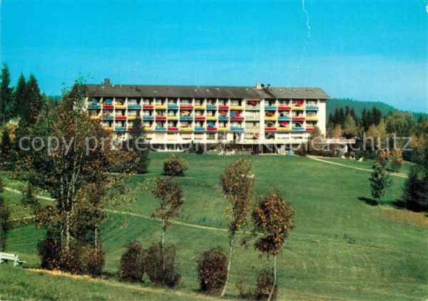 Hoechenschwand Schwarzwald Höhensanatorium