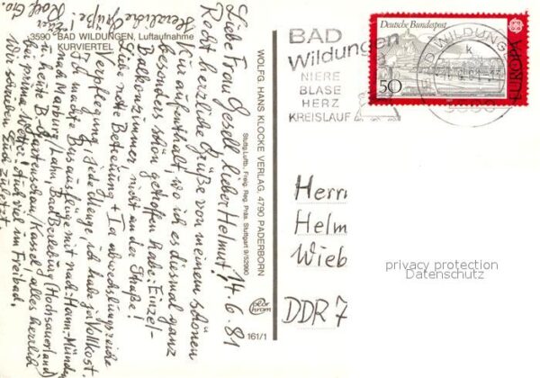 Bad Wildungen Fliegeraufnahme Kurviertel – Bild 2