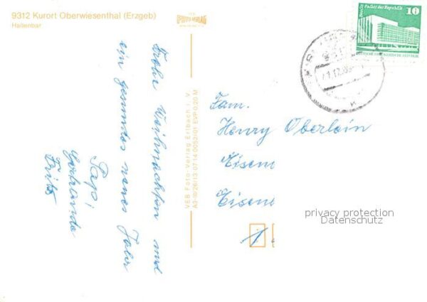 Oberwiesenthal Erzgebirge Erholungsheim am Fichtelberg – Bild 2