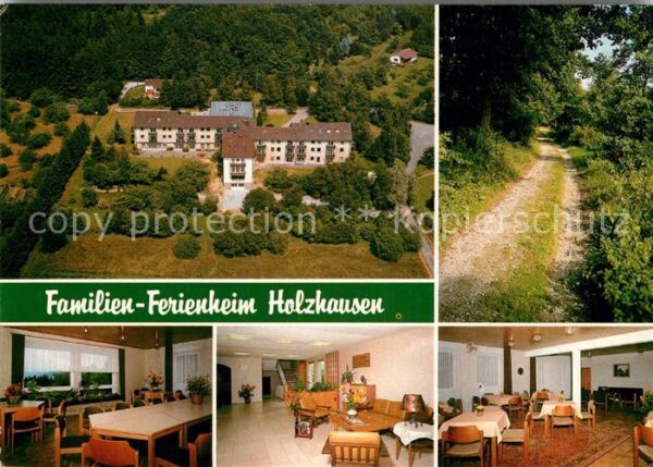 Burbach Eifel Fliegeraufnahme Ferienheim Holzhausen