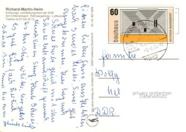 Hilchenbach Richard Martin Heim – Bild 2