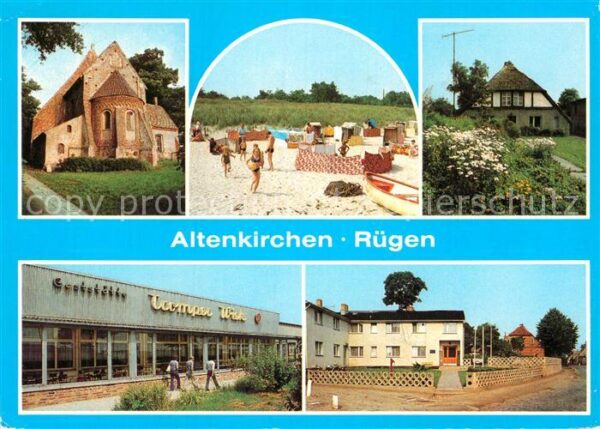Altenkirchen Ruegen Strand Breege Juliusruh Fischerhaus